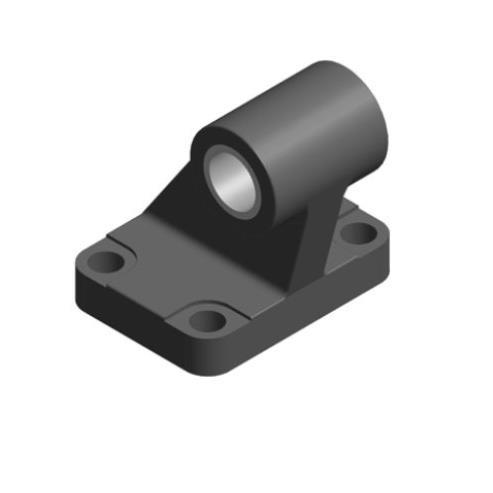 PIVOT-HALTERUNG AB7, 32 mm Bohrung, nicht eloxiert