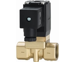 Direktwirkendes Magnetventil aus Messing, G1/2