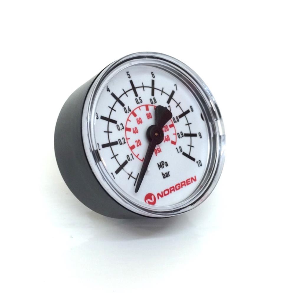 Manometer R1/8" 0–10B, Anschluss hinten