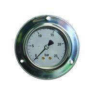 MANOMETER 106006 MESSING  63 MM  0–1,6 BAR A.A. G1/4 KLASSE 2,5