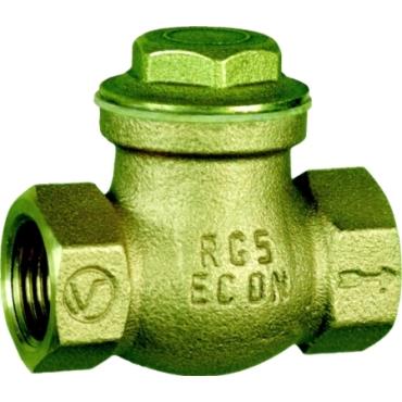Abb. 505 Rückschlagventil aus Bronze 2  PTFE-Dichtung