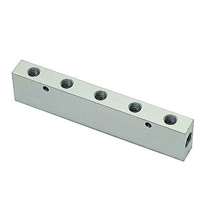 VERTEILERBLOCK ALUM  DOPPELT BSP INW  CIL  - C1: G3/8 - C2: G1/4 | 3313 13 17 03