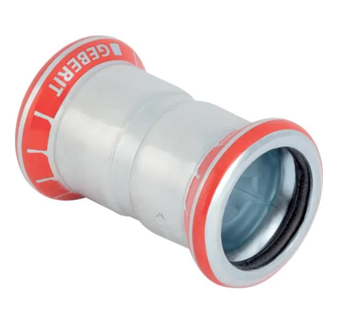 Mapress-Muffe aus C-Stahl, 22 mm