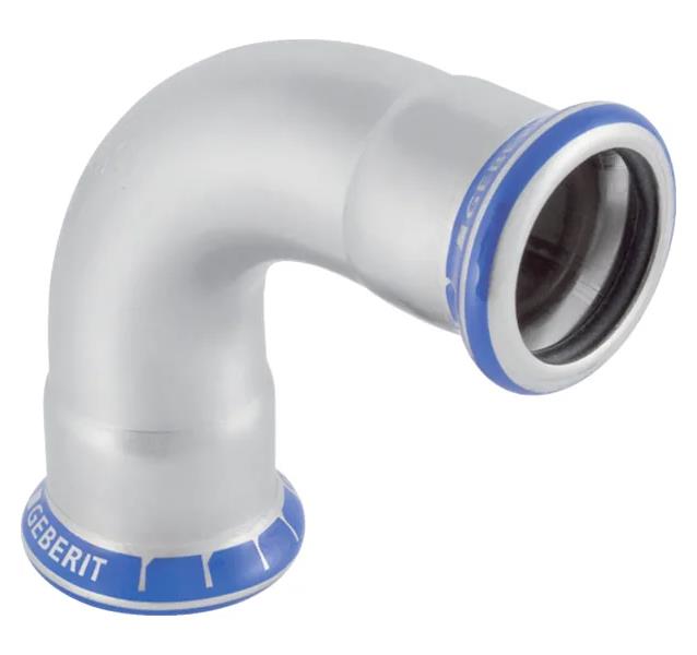 Mapress Edelstahl 316, 90°-Bogen, 12 mm