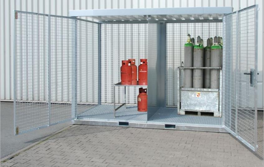 GASLAGERCONTAINER, VERSTELLBAR, VERSCHIEDENE ABMESSUNGEN