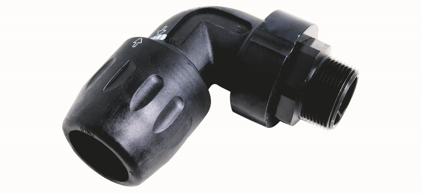 KNIEGLEITVERBINDUNG D16,5 BSP AUSGANG MIT R1/4 | 6609 17 13