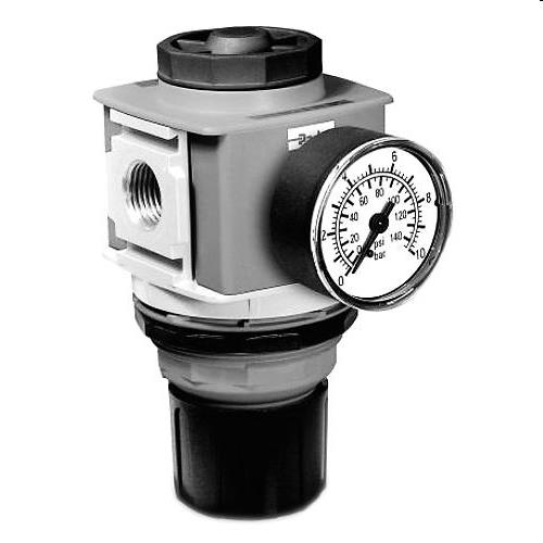 P33 DRUCKREGLER G1/2 0–8 bar ENTLÜFTUNG + MANO