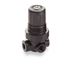 Allzweck-Druckregler der Serie R07, 1/4 PTF, 0,3–7 bar, mit Manometer