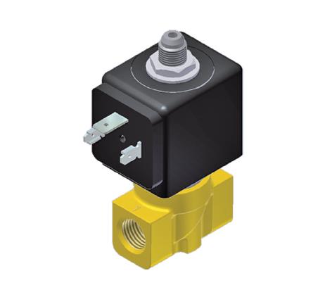 3/2-MAGNETVENTIL FÜR FLÜSSIGKEITEN UND LUFT | 1/4" BSP | NC