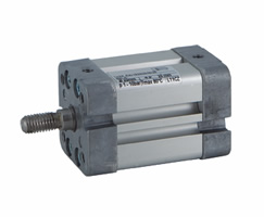ISO-Kompaktzylinder, doppeltwirkend, 40 mm Durchmesser, 20 mm Hub