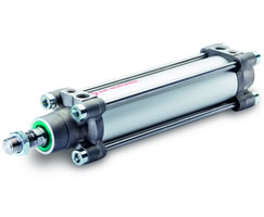 ISOLine Zugstangenzylinder, 50 mm Zylinderdurchmesser, 50 mm Hub, ISO 15552
