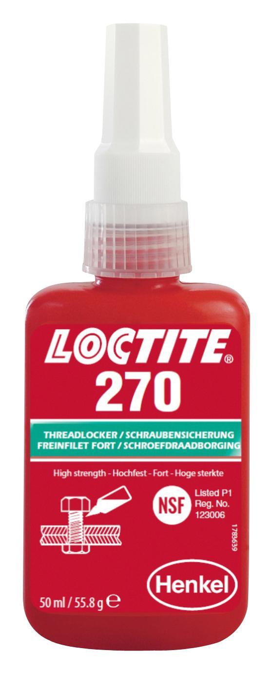LOCTITE 270 – 50 ml Gewindesicherung mit hoher Festigkeit
