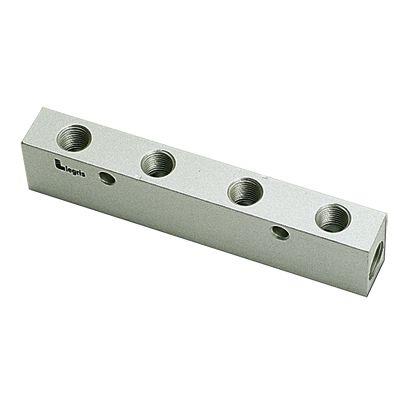 VERTEILERBLOCK ALUM   BSP INW  CIL /METR - C1: G3/8 - C2: G1/4 | 3311 13 17 06