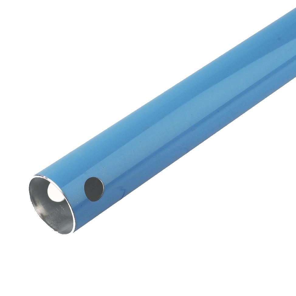 ALUMINIUMROHR, BLAU, 50,8 × 47,4, OHNE BOHRUNG, L = 3 Meter | 1003A50 04