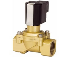 Direktwirkendes Magnetventil aus Messing, G1-1/2