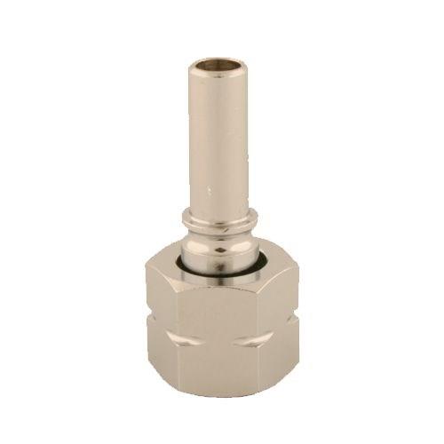 GAS-ANSCHLUSSSTÜCK + VERSCHRAUBUNG 3/8 L  AH   IBEDA