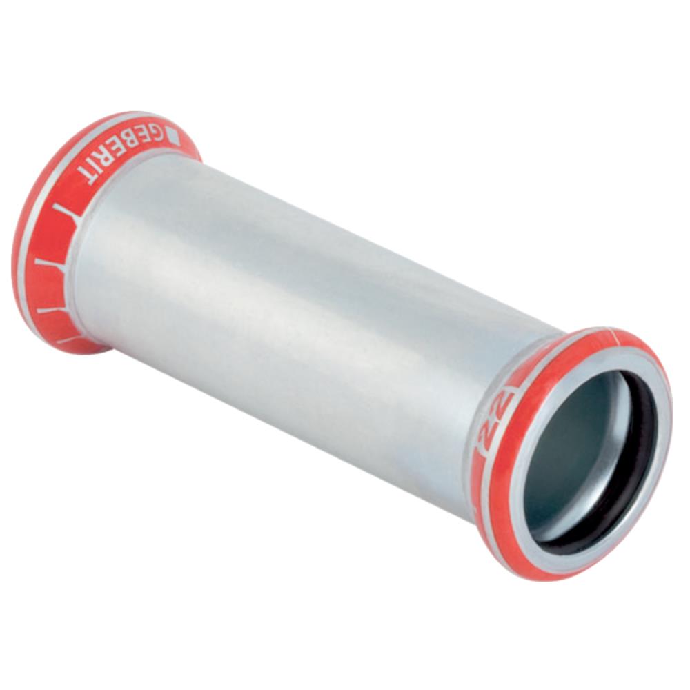 Mapress-Stahl-Aufsteckmuffe 22 mm